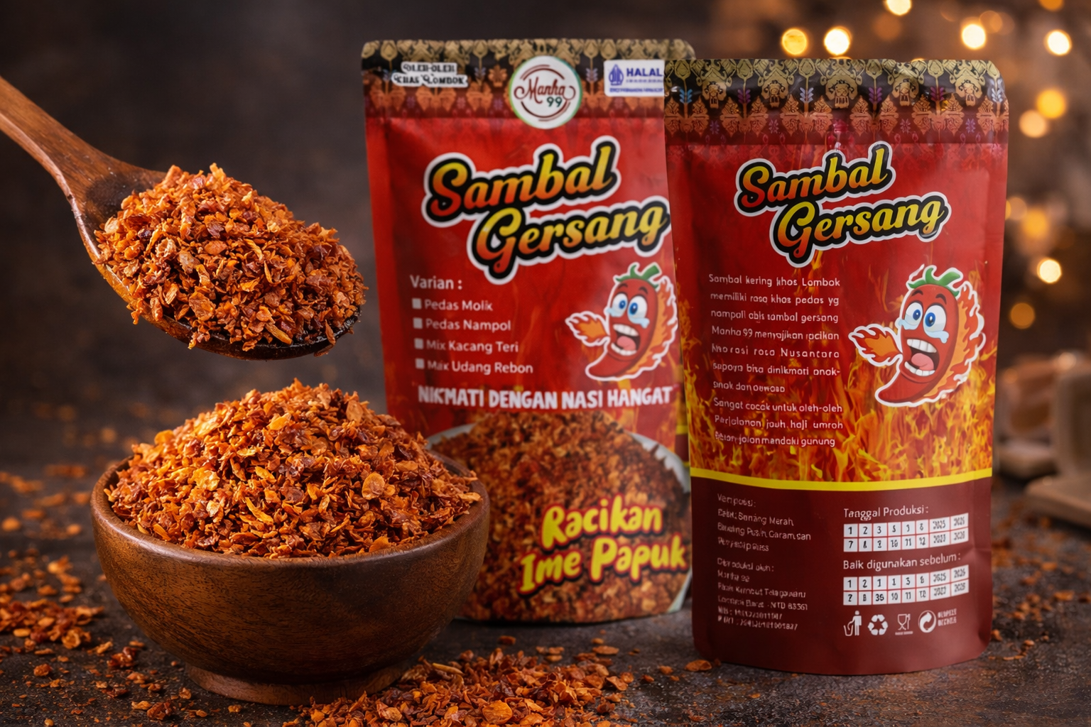 Sambal Gersang Khas Lombok